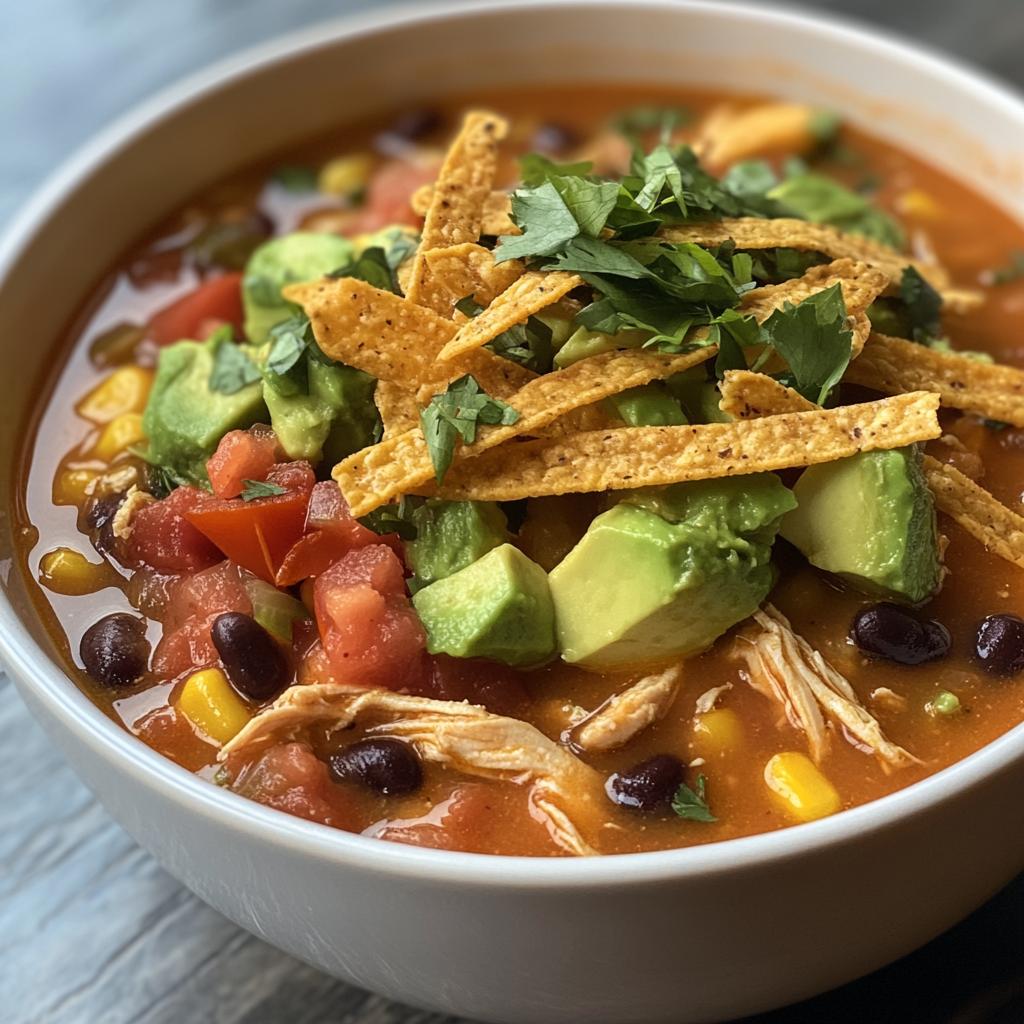 Irresistible Chicken Tortilla Soup in 45 Minutes