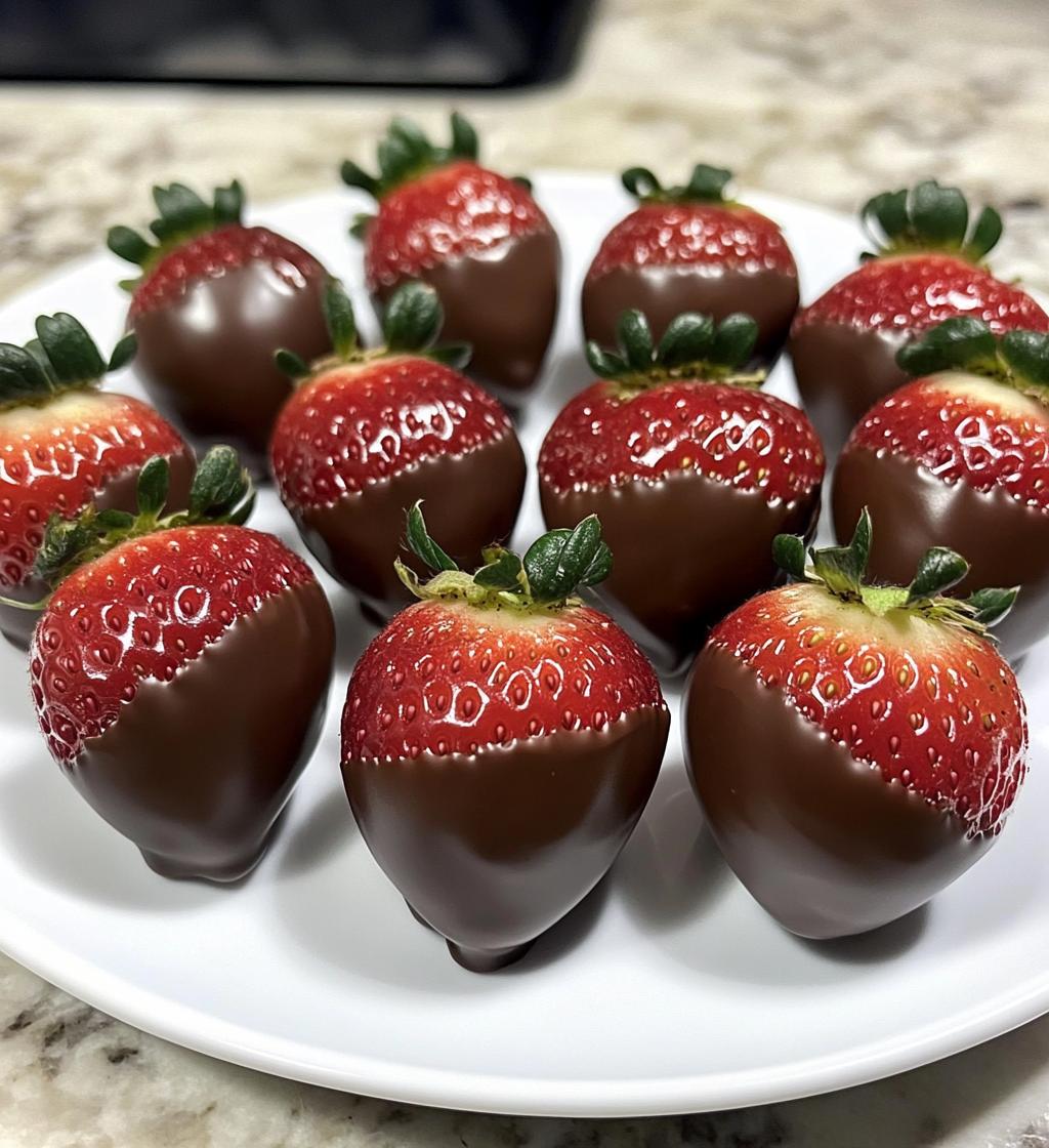 chocolate covered strawberries