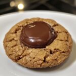 chocolate peanut butter blossom cookies