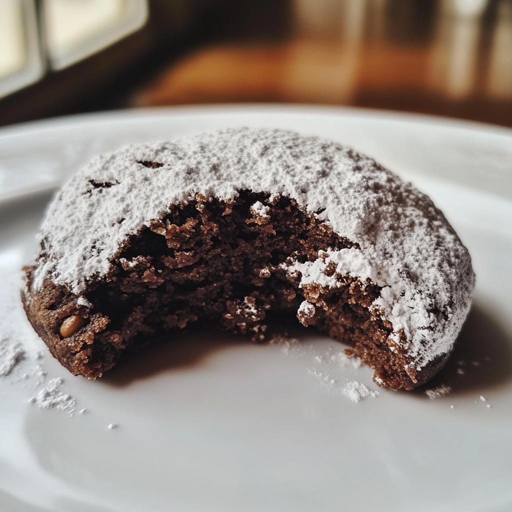 chocolate snowball cookies