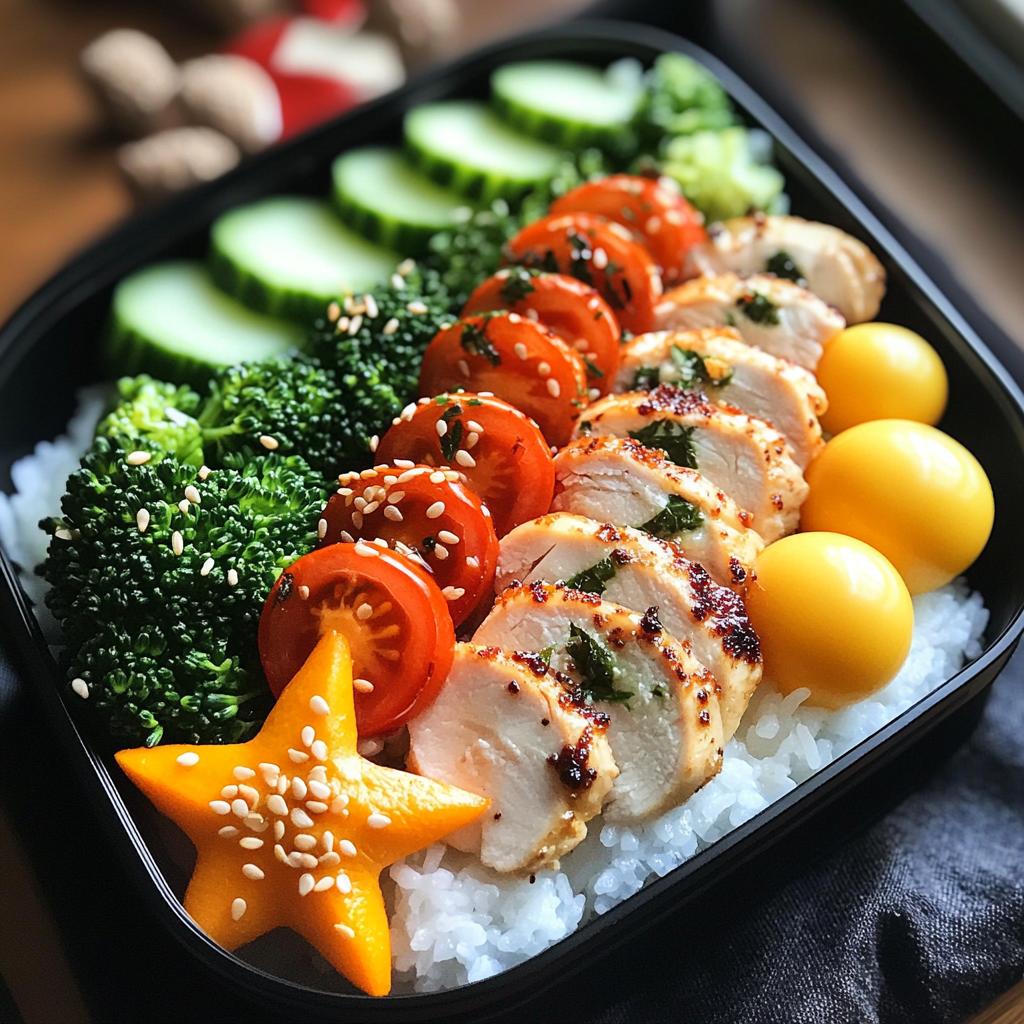 Joyful Christmas Bento in Just 15 Minutes