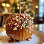 christmas caramel apples