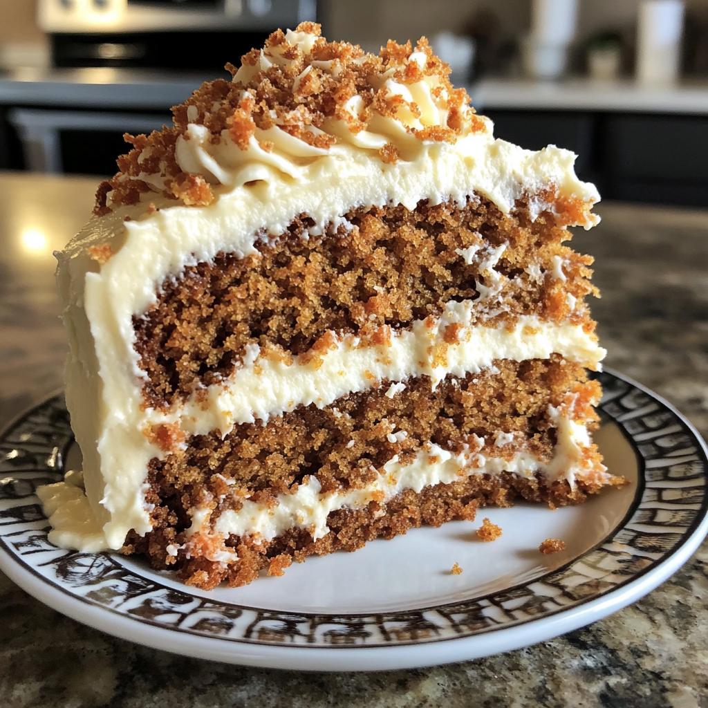 christmas carrot cake