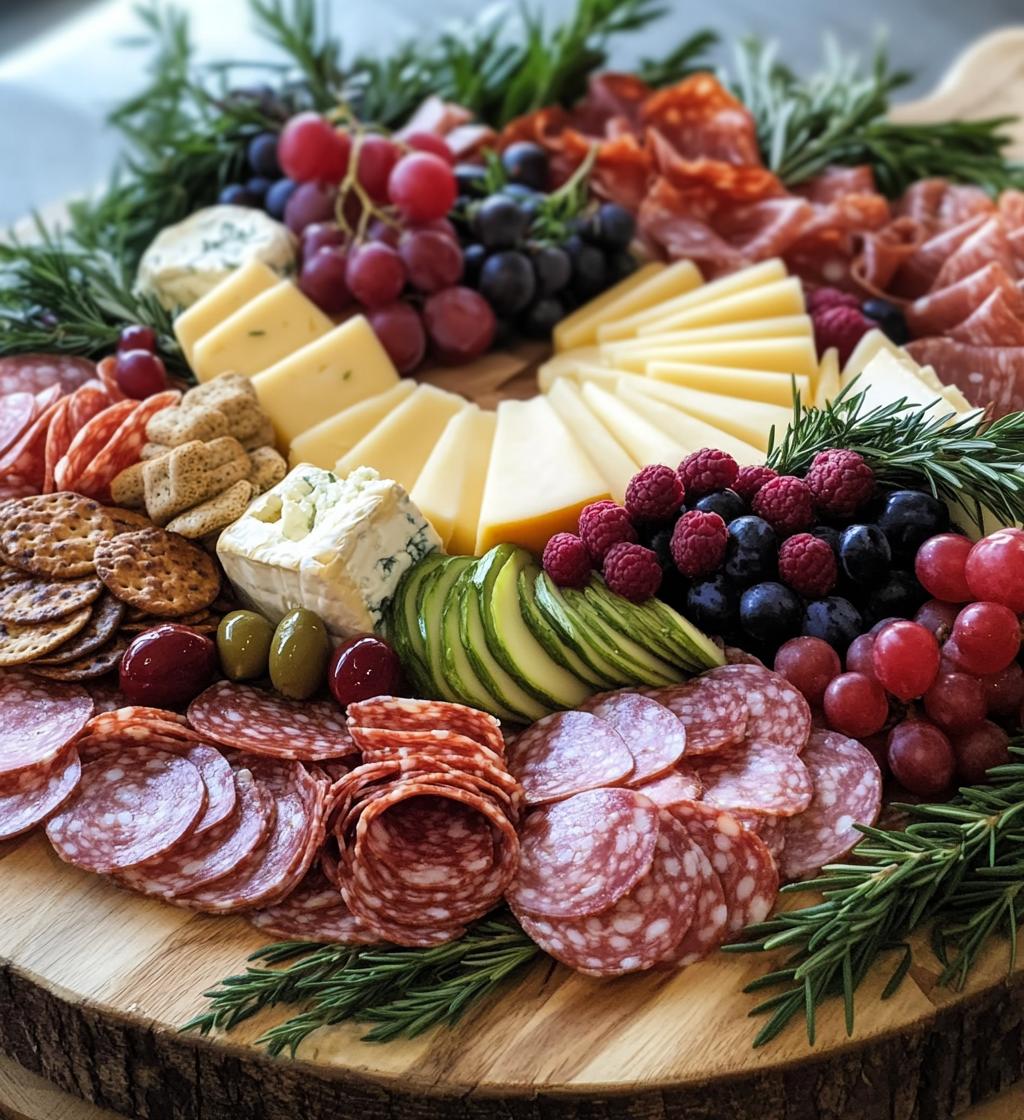 Christmas Charcuterie Wreath: 20-Minute Holiday Magic