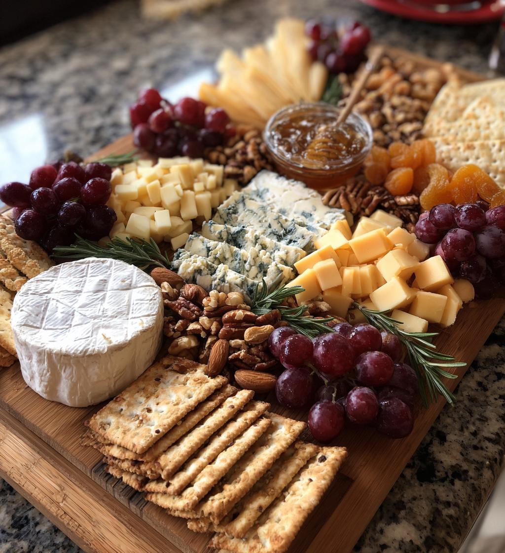 christmas cheese board