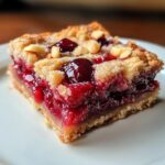 christmas cherry bars