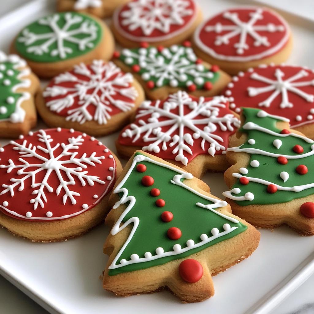 christmas cookies decorated