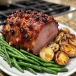 christmas dinner ham and sides