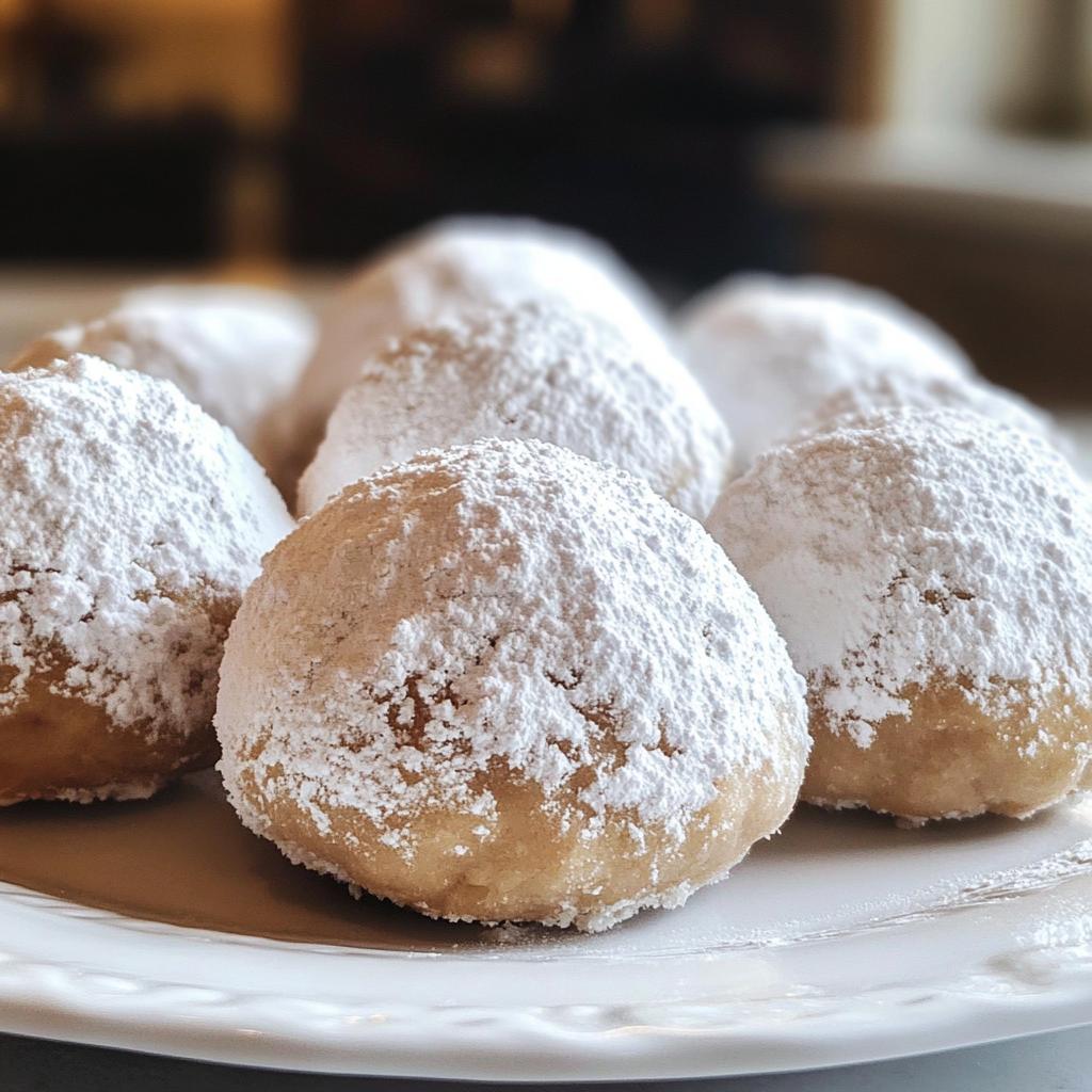 christmas snowball cookies