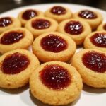 christmas thumbprint cookies