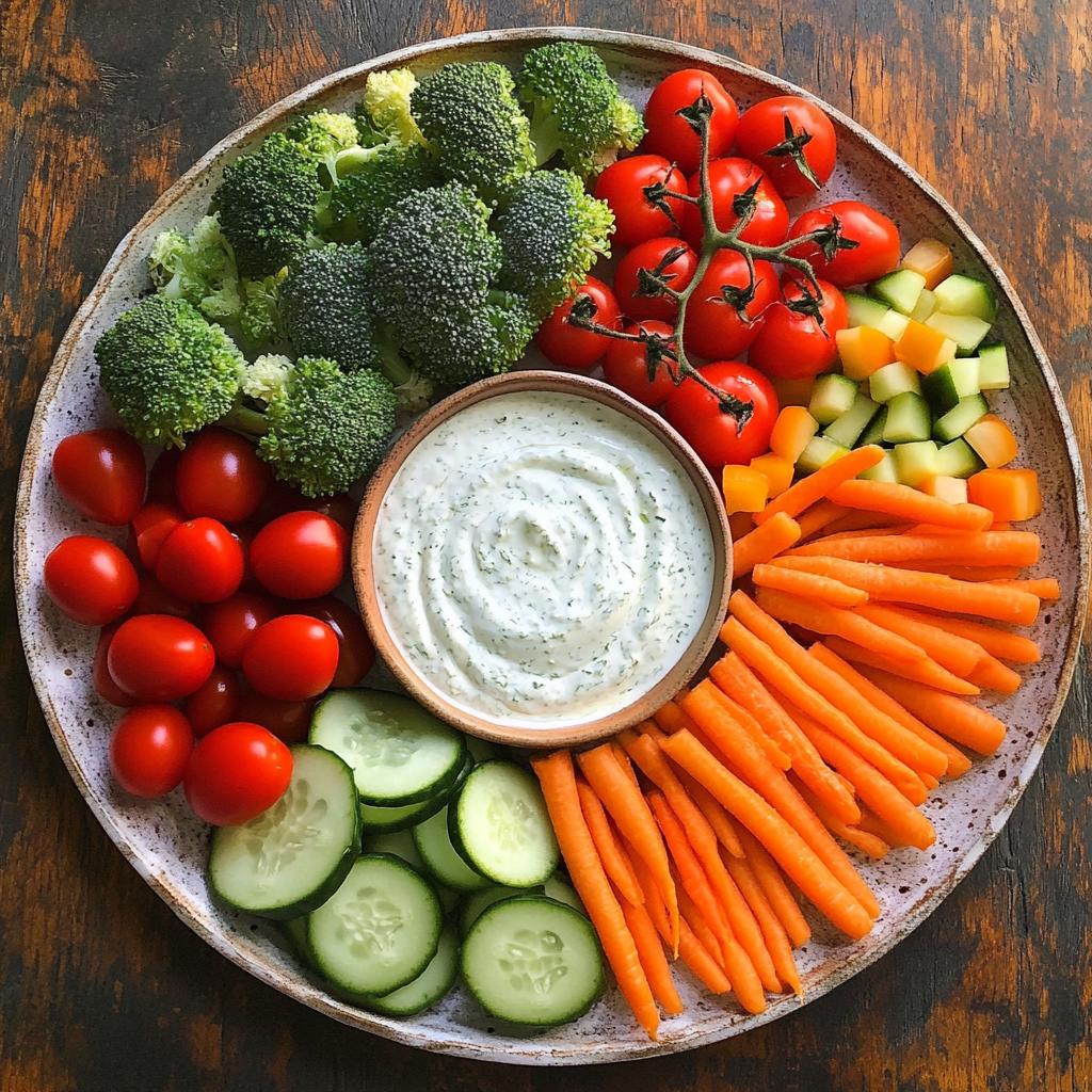 christmas veggie tray
