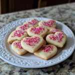 heart shaped sugar cookies