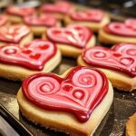 heart sugar cookies