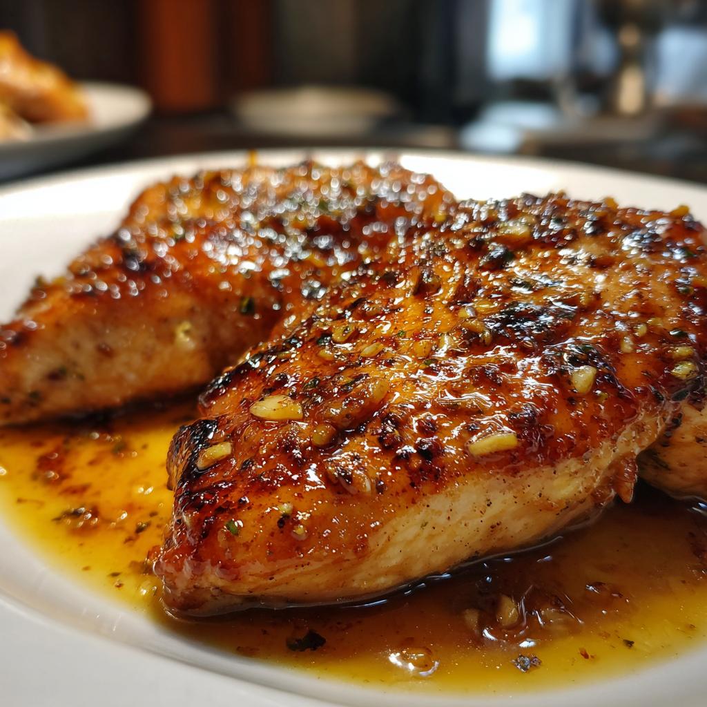 honey garlic chicken