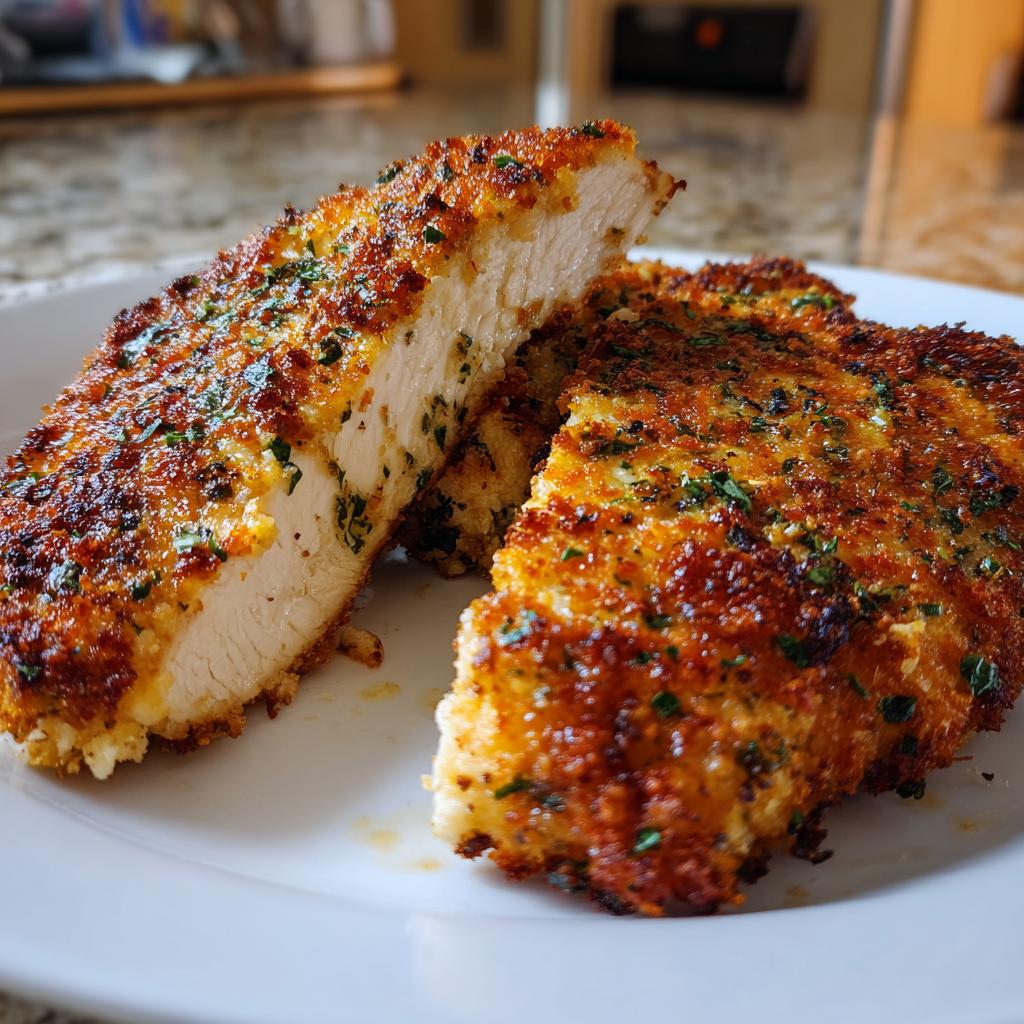 parmesan crusted chicken