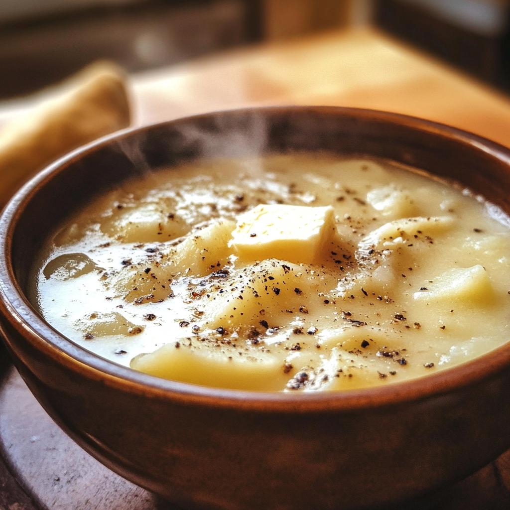 Creamy 4-Ingredient Potato Soup That Comforts