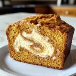 pumpkin bread with cream cheese