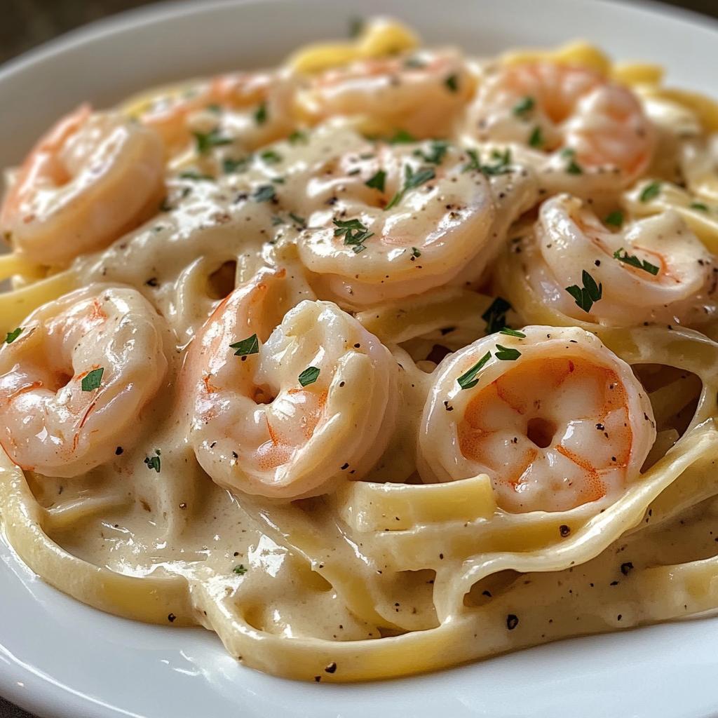 25-Minute Creamy Shrimp Alfredo Bliss