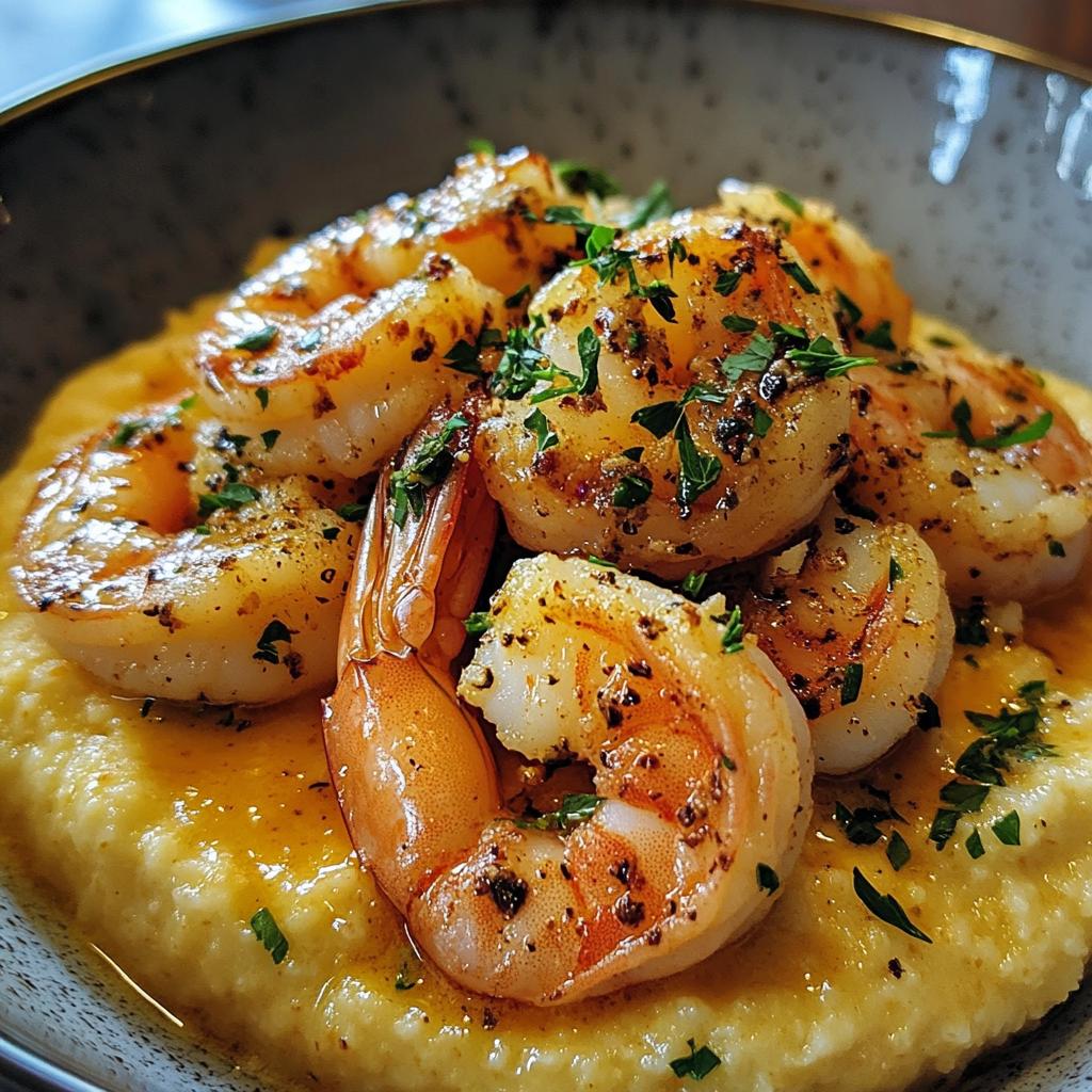 30-Minute Creamy Shrimp and Grits Heaven