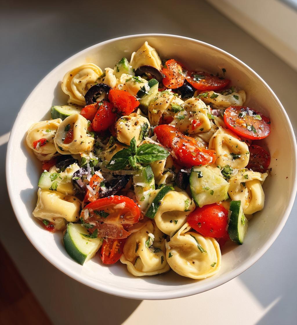 Irresistible 20-Minute Tortellini Pasta Salad Bliss