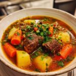 vegetable beef soup