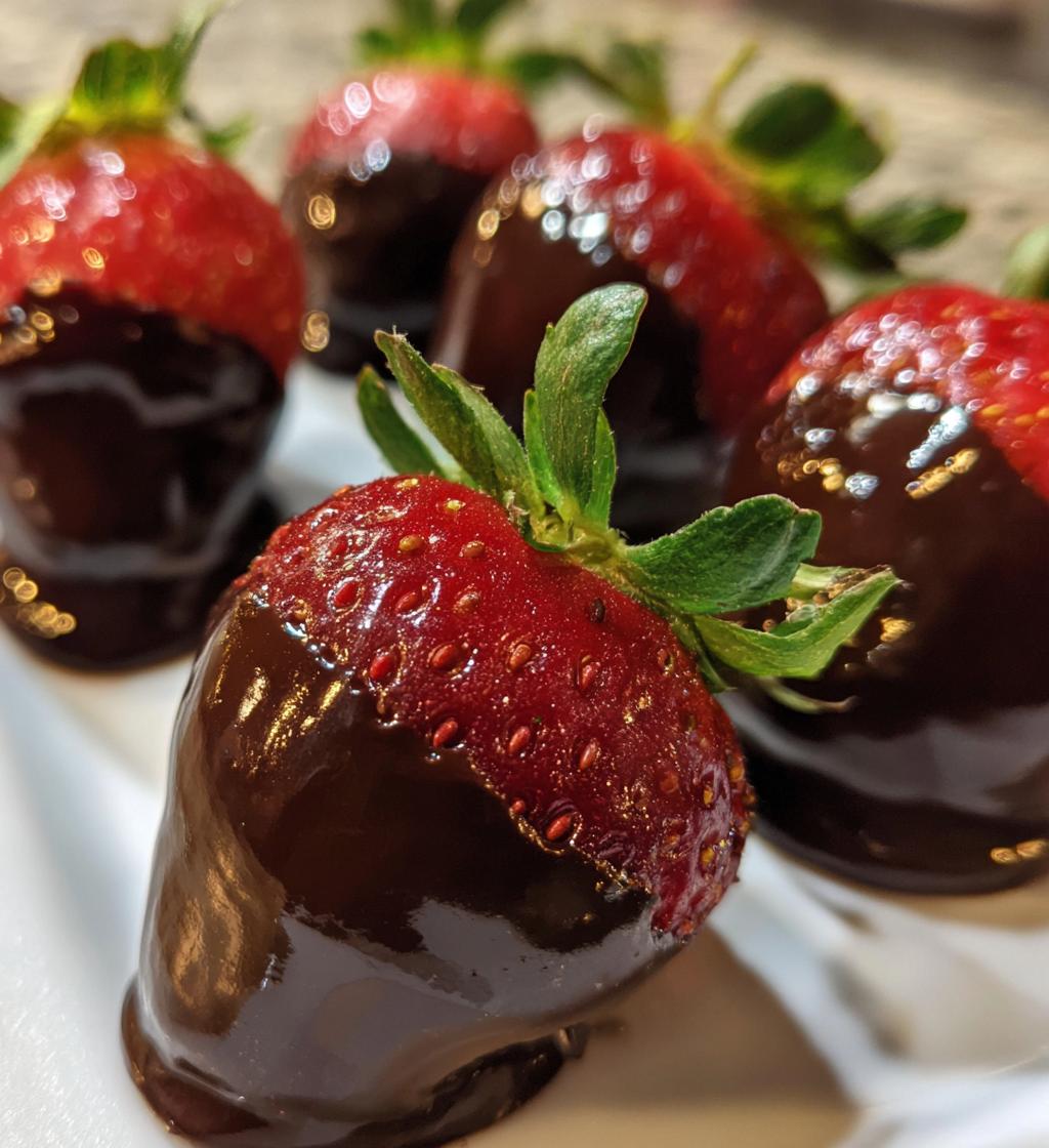 Chocolate dipped strawberries recipes