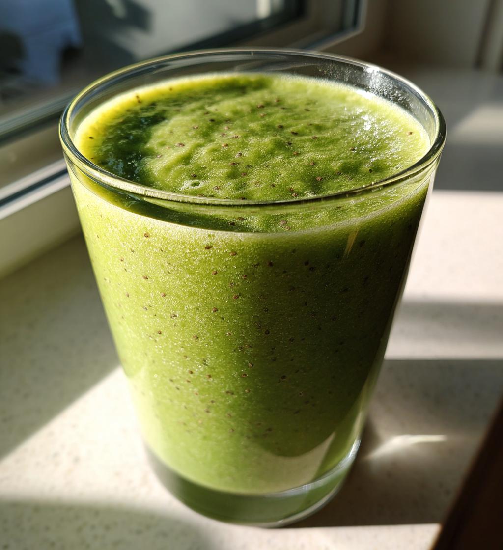 Green detox smoothie