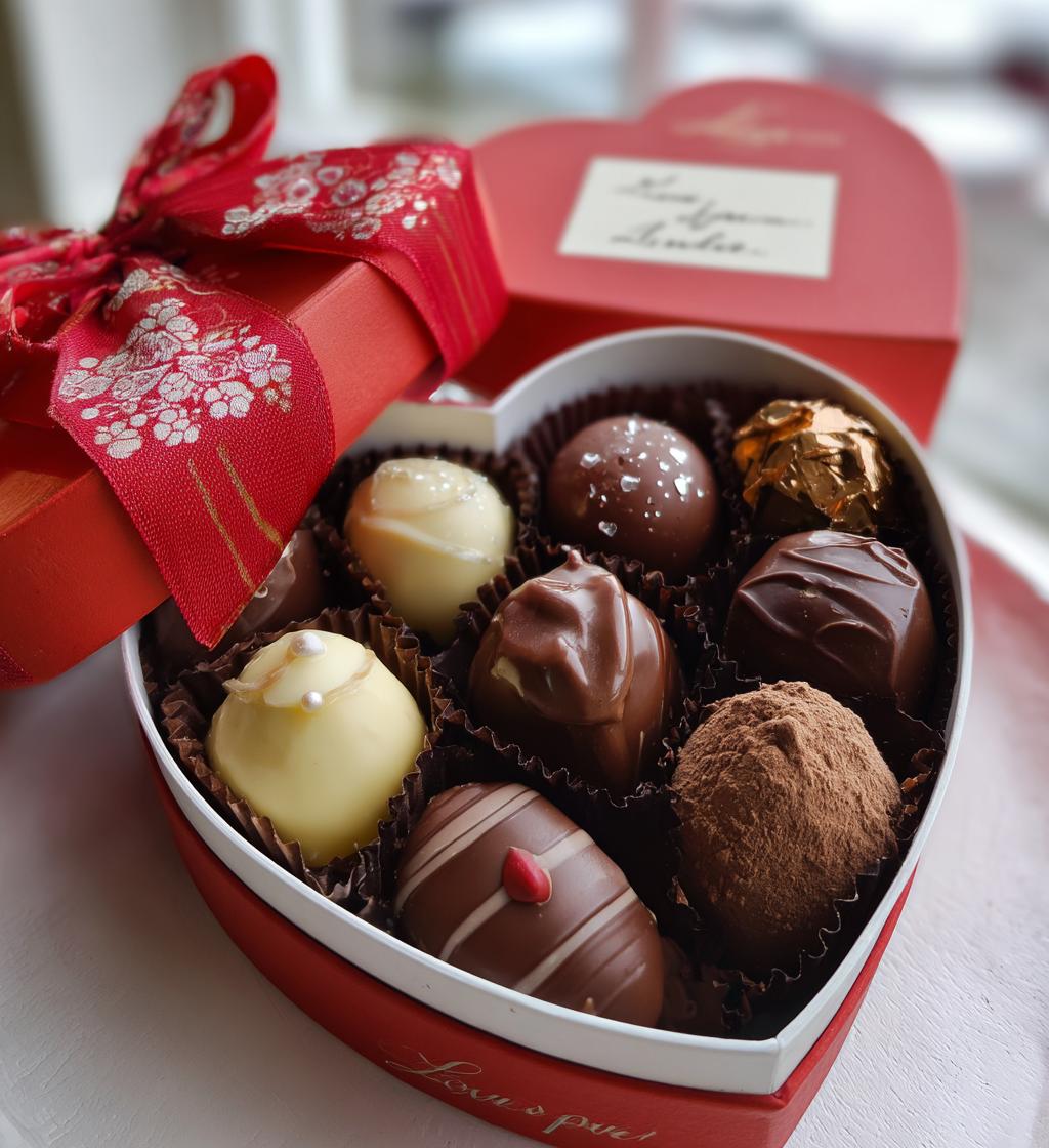 Valentine chocolate box ideas