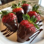 Valentines chocolate covered strawberry