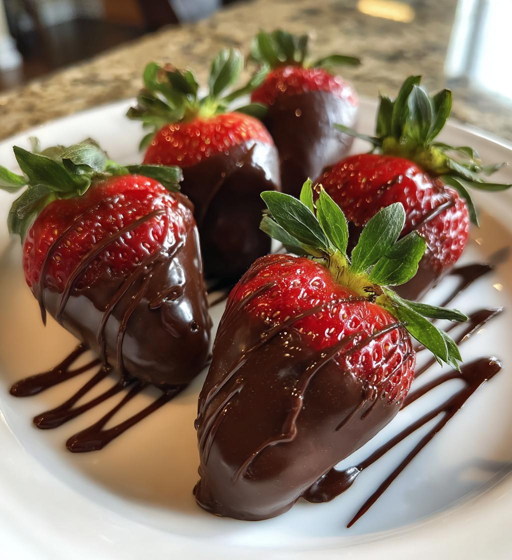 Valentines chocolate covered strawberry