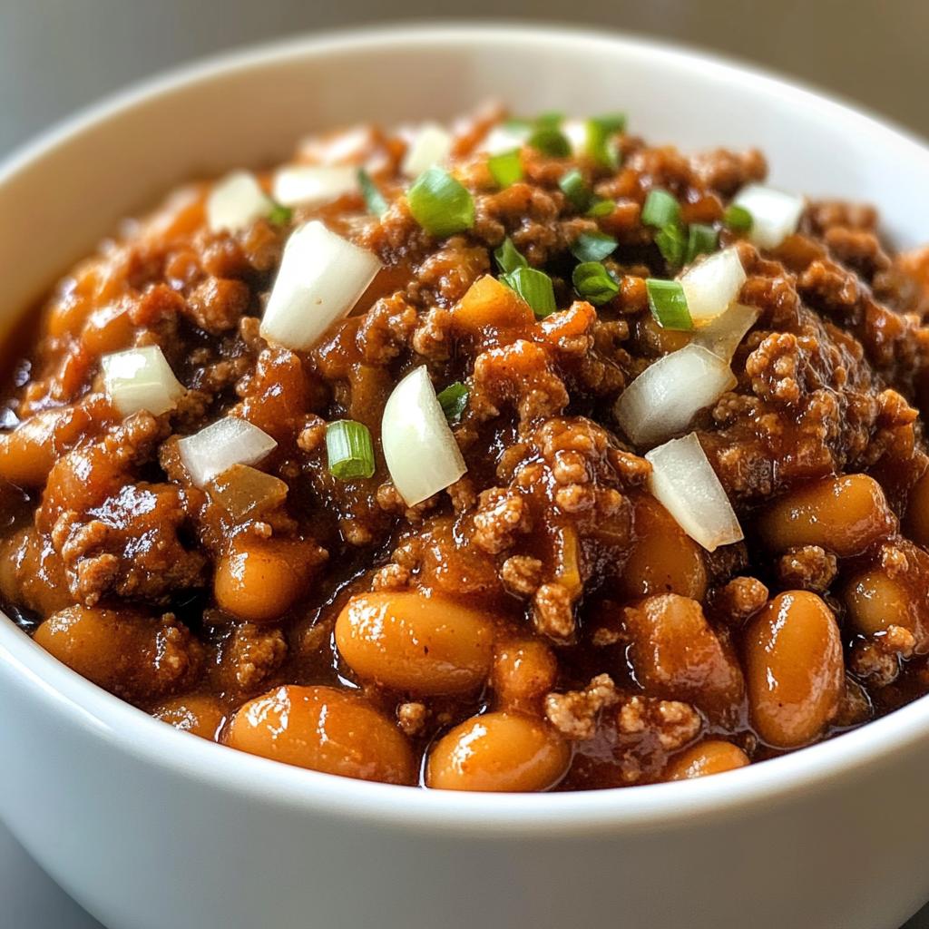 baked beans with ground beef