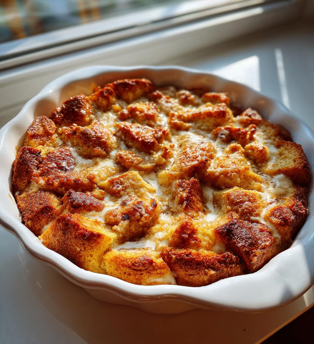 banana bread pudding