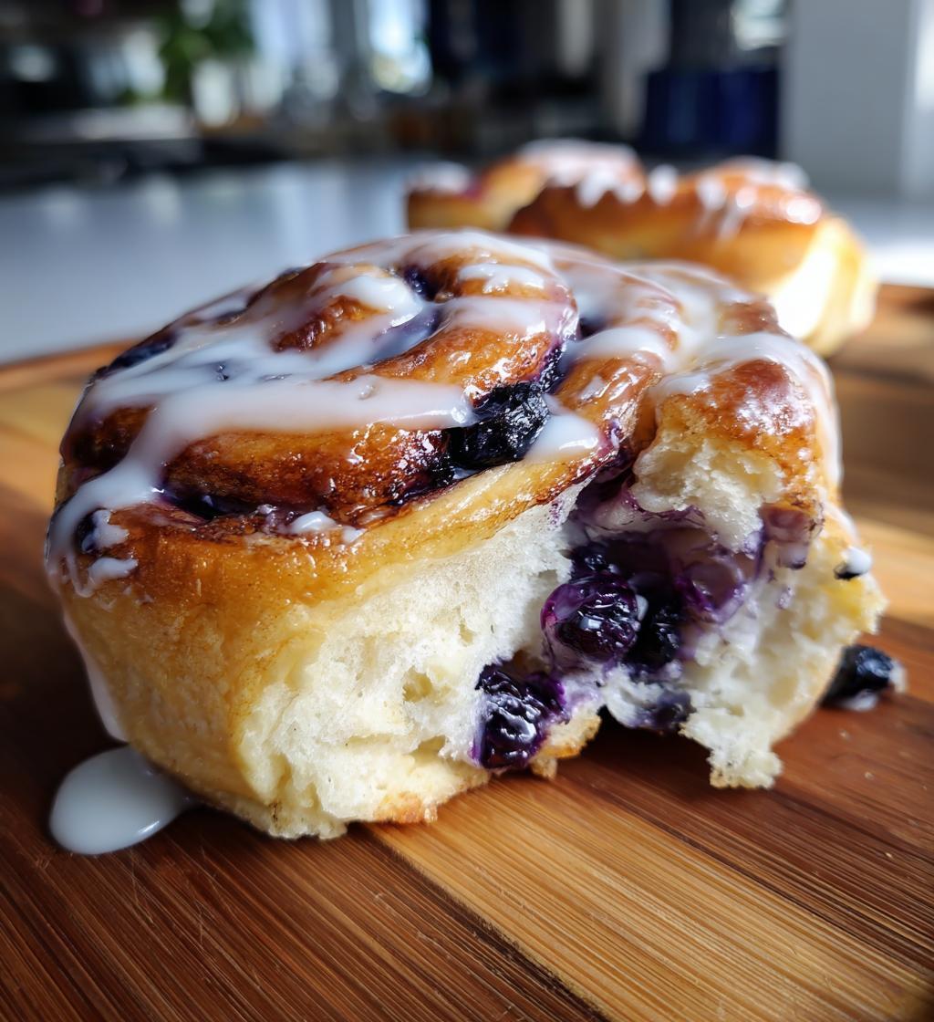 Irresistible Blueberry Cinnamon Rolls Recipe in 8 Steps