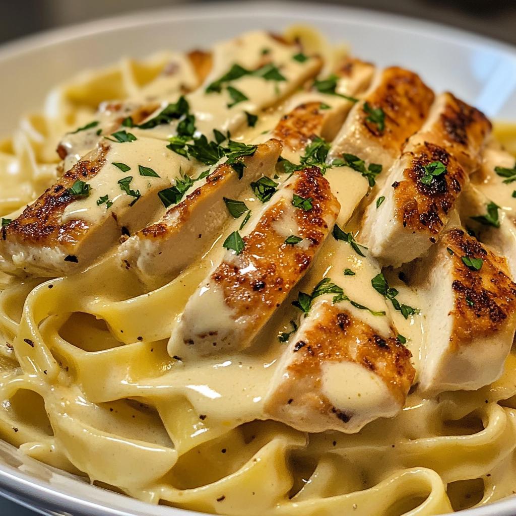 chicken alfredo