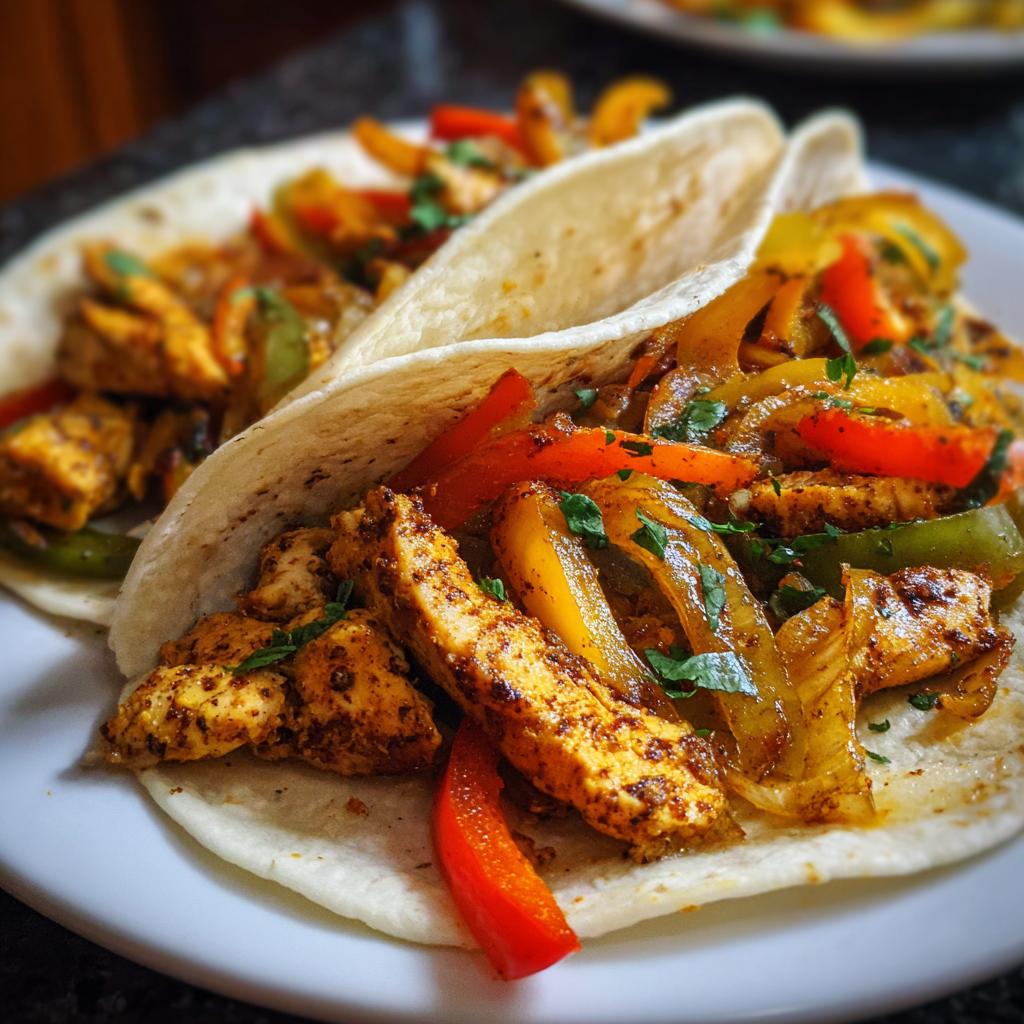 chicken fajitas