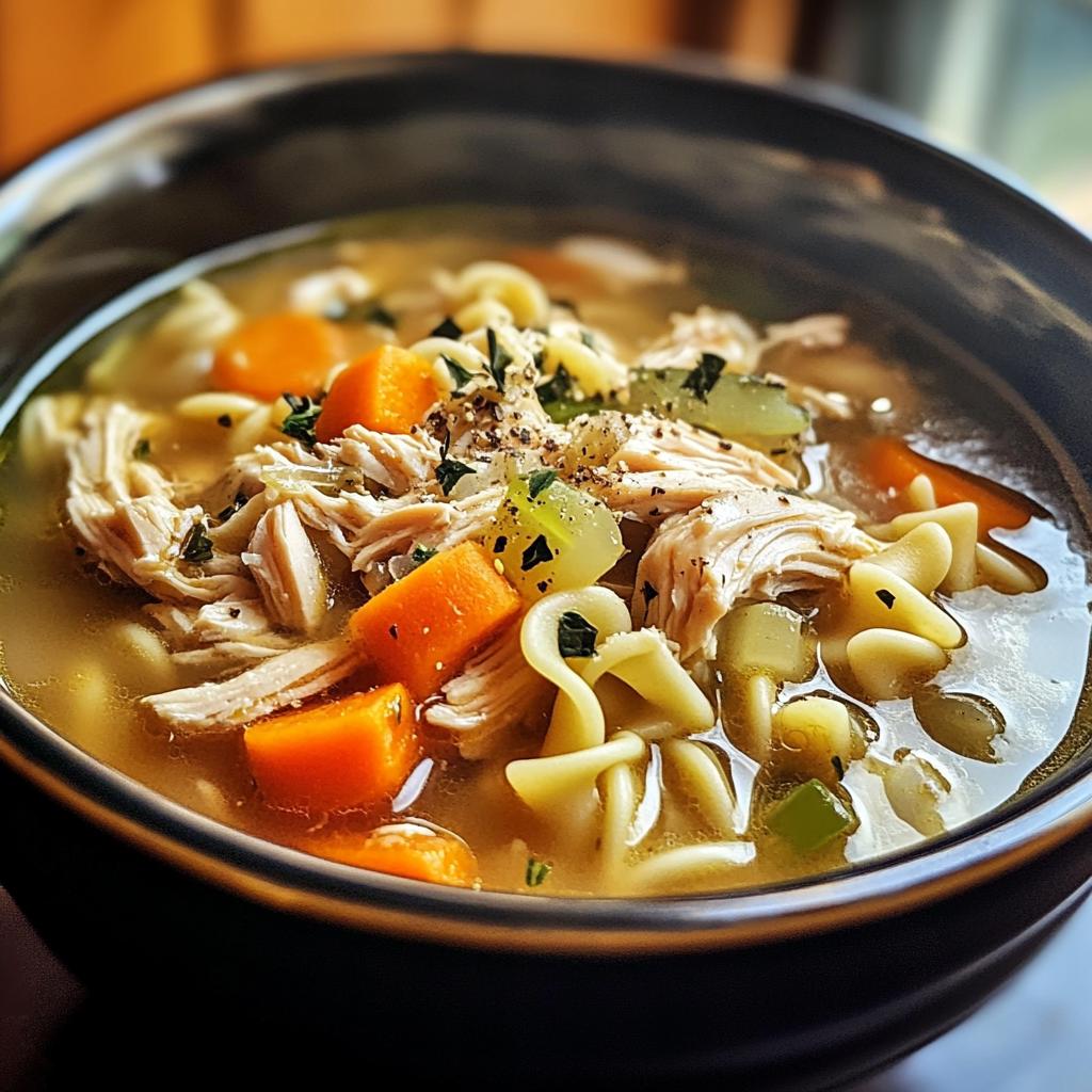 Chicken Noodle Soup Homemade for Cozy Comfort