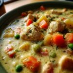 chicken pot pie soup crockpot