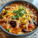 chicken tortilla soup crock pot