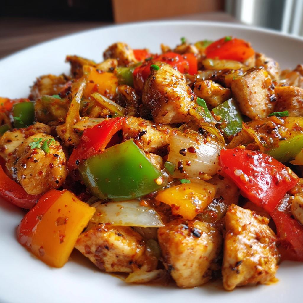 chili chicken recipe