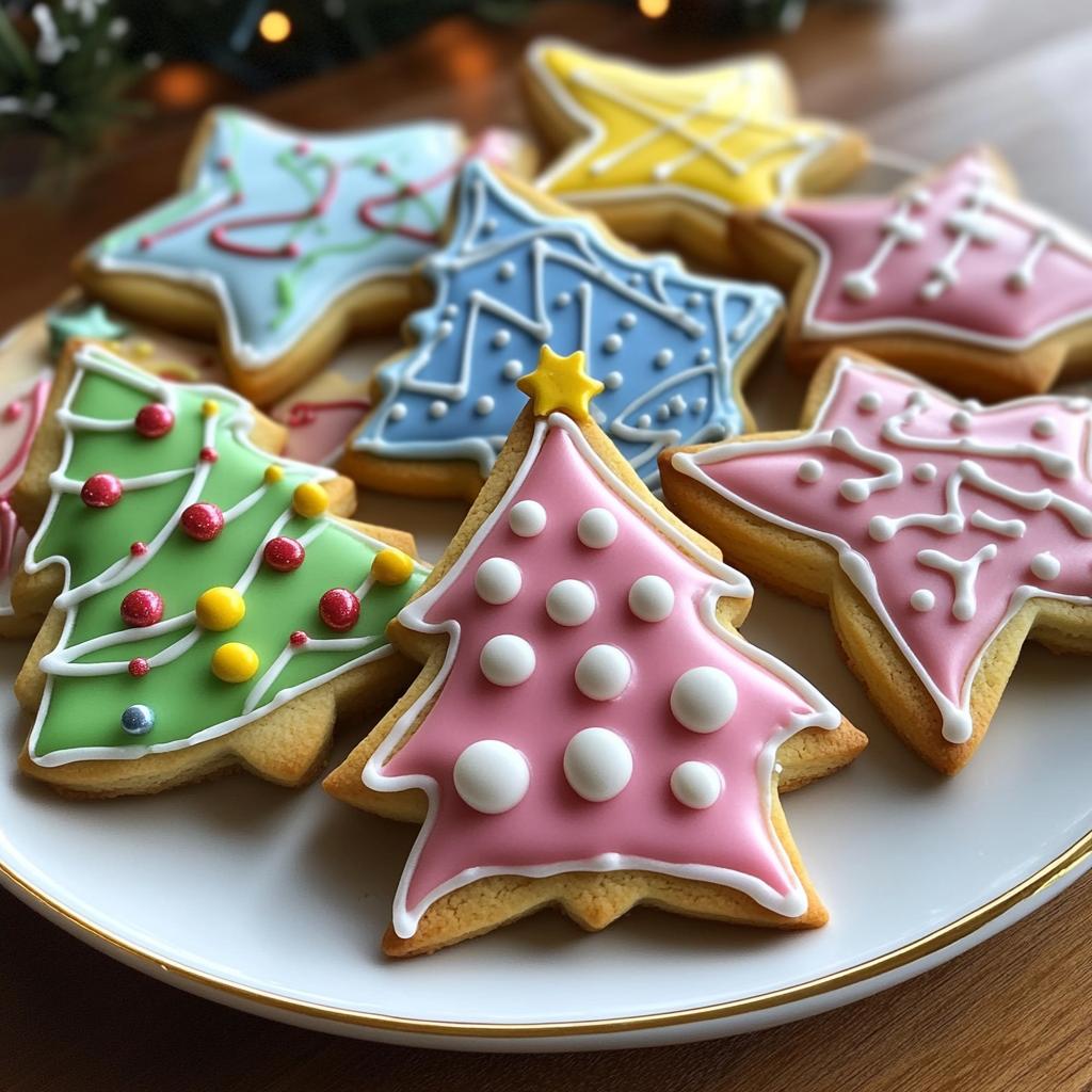 christmas cookies icing