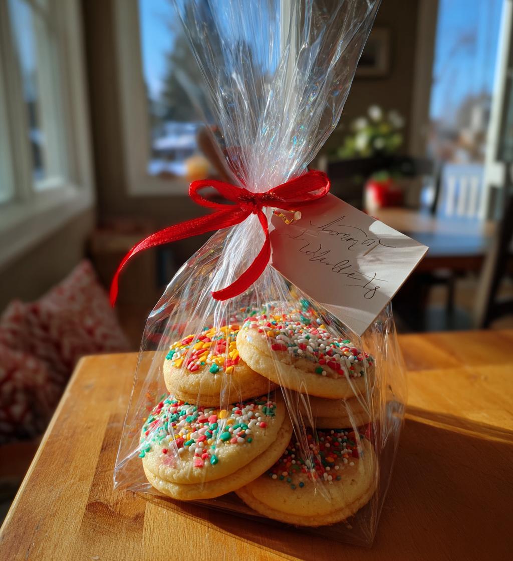 christmas cookies packaging