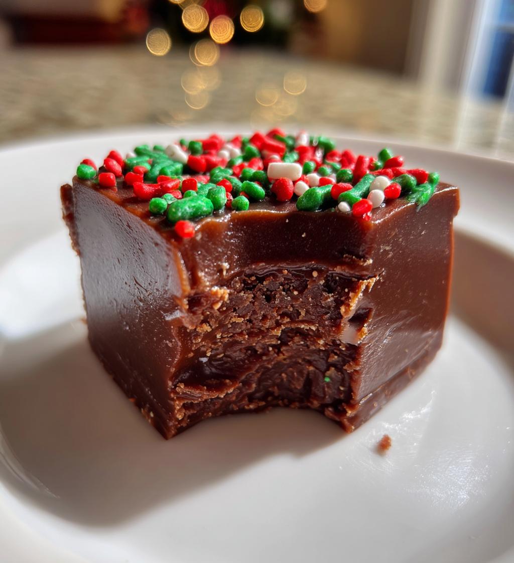 christmas fudge