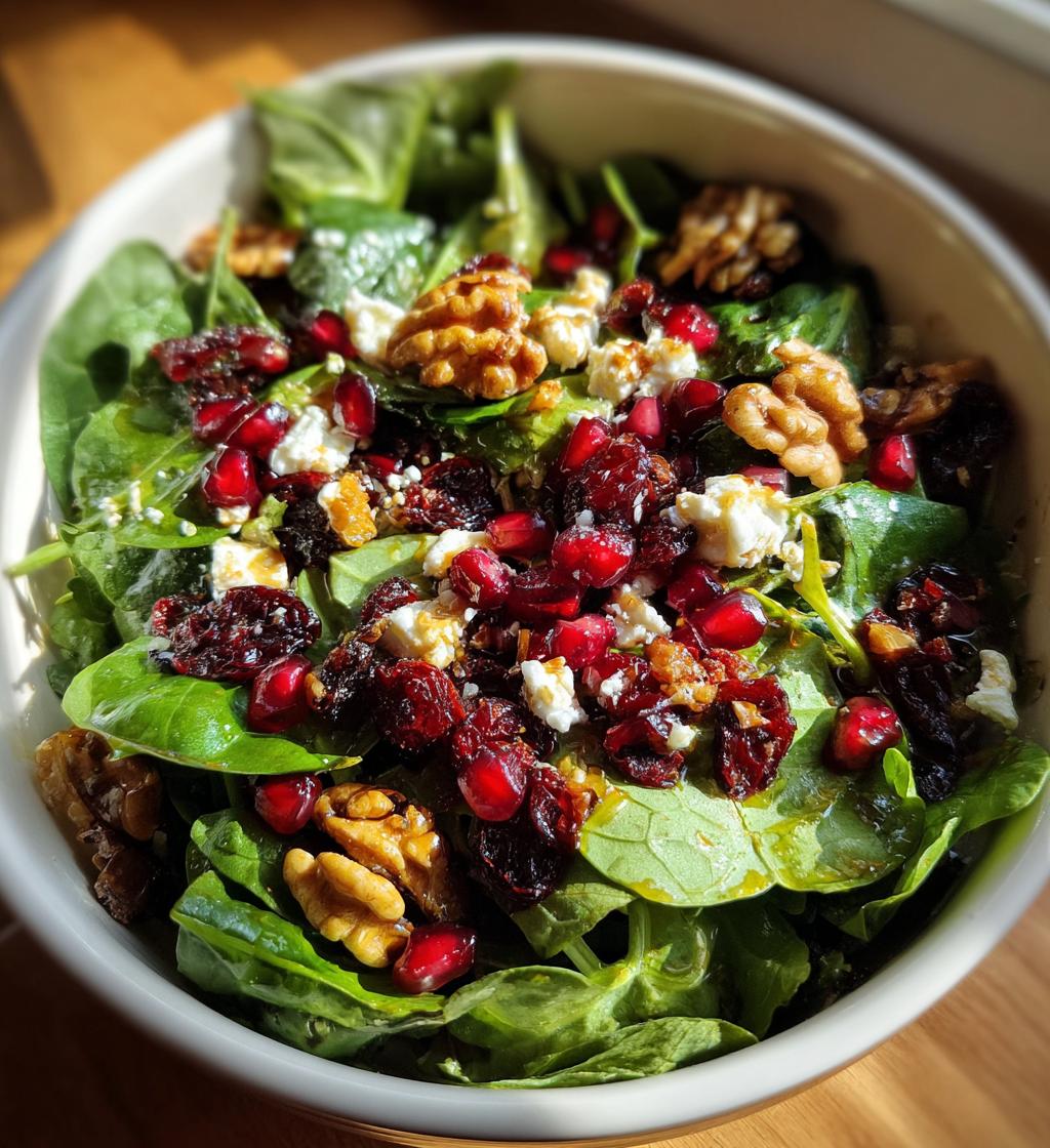 10-Minute Christmas Green Salad That Steals the Holiday Show