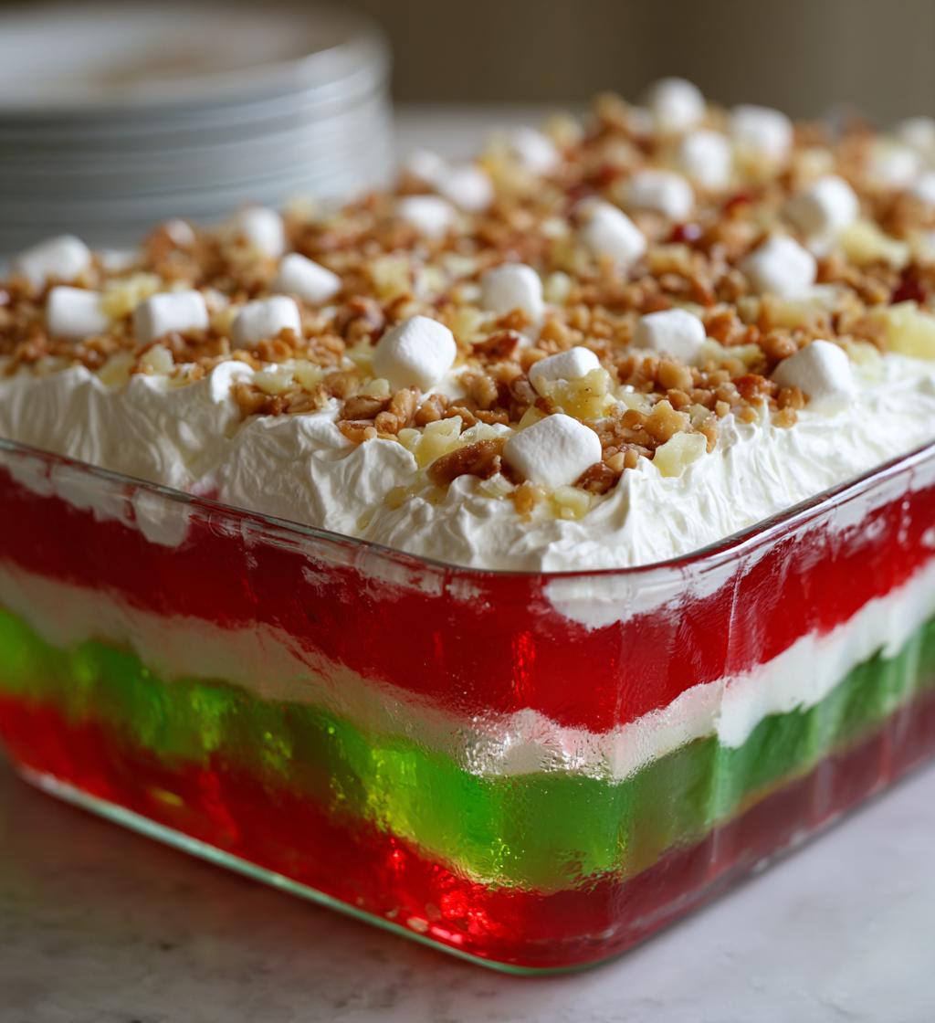 christmas jello salad