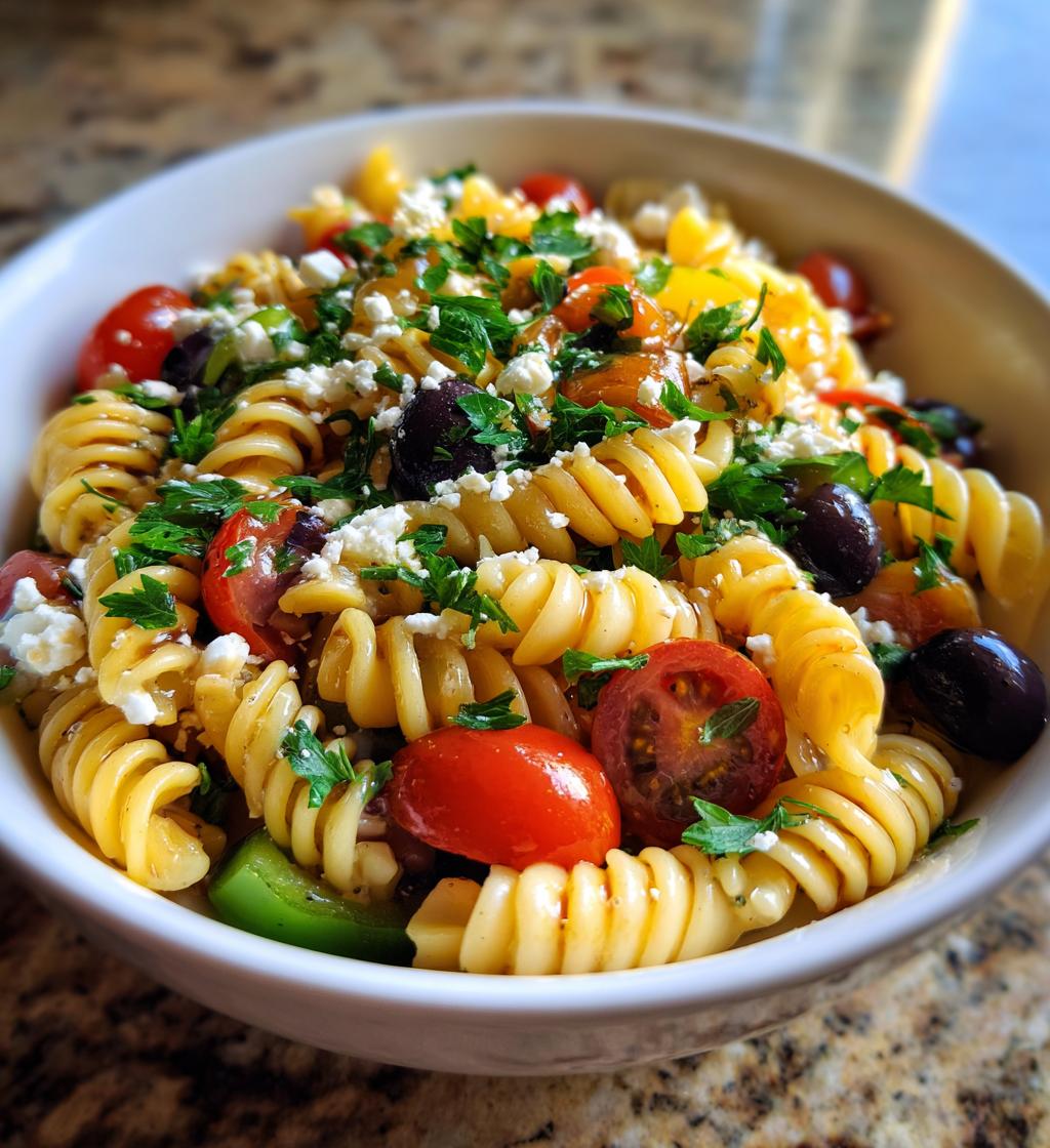 25-Minute Christmas Pasta Salad Recipe That Steals the Show
