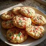 christmas sprinkle cookies