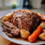 chuck roast in the oven
