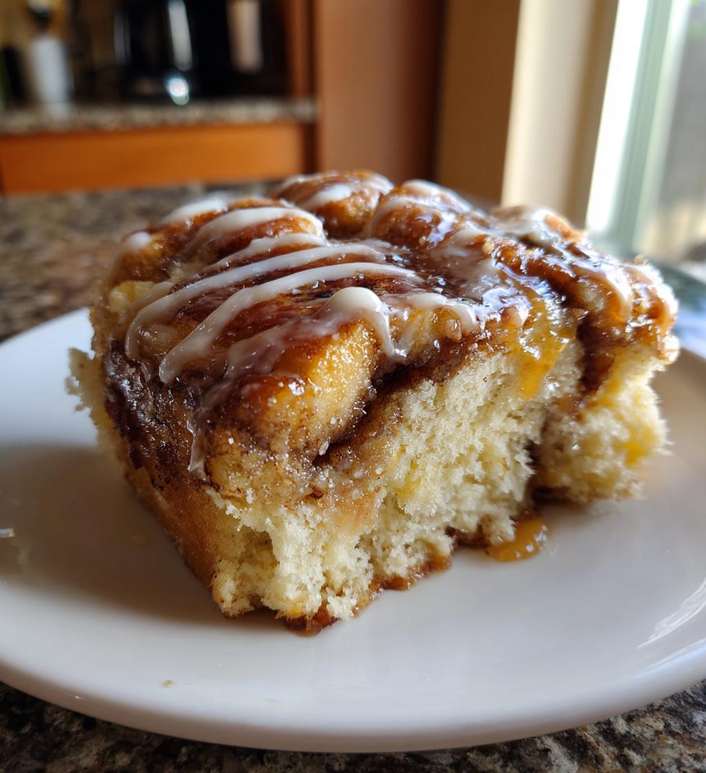 cinnamon rolls cake