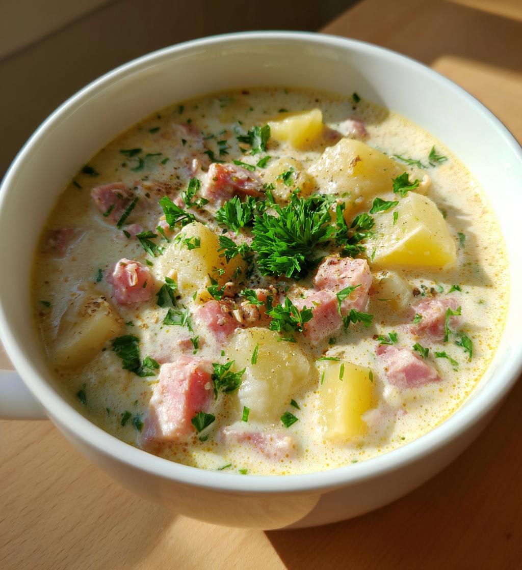 Creamy Ham and Potato Soup: 7 Steps to Pure Comfort