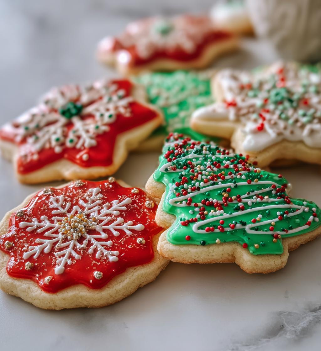 cute christmas cookies decorated